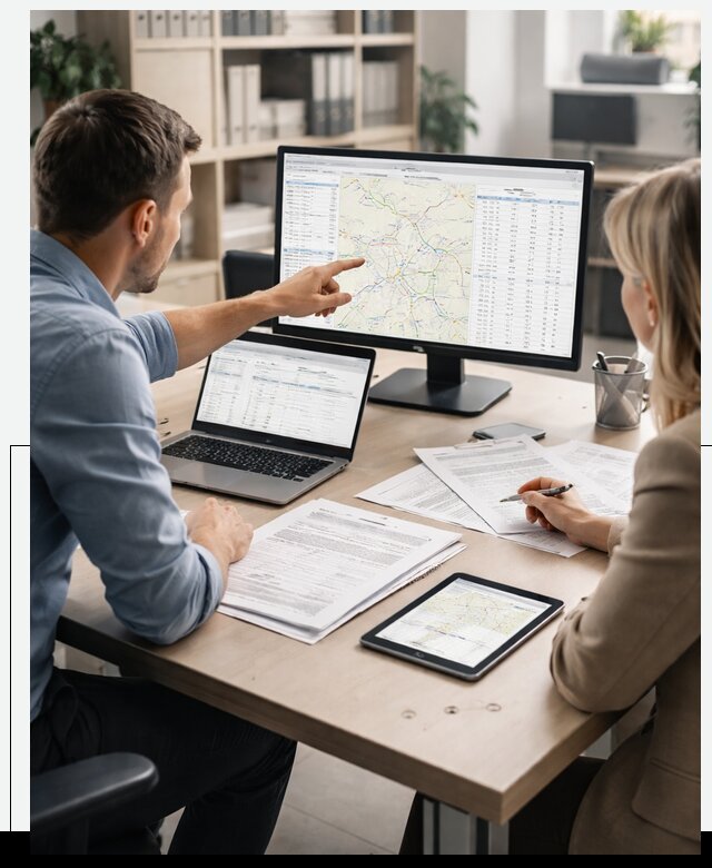 Система TMS для эффективного управления перевозками в Гусе-Хрустальном