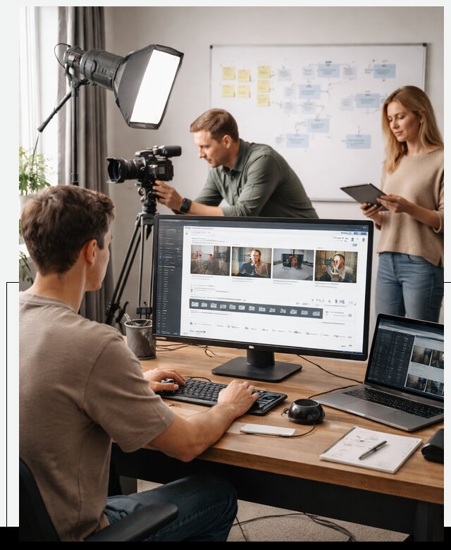 Платформа видеохостинга для онлайн обучения в Гусе-Хрустальном